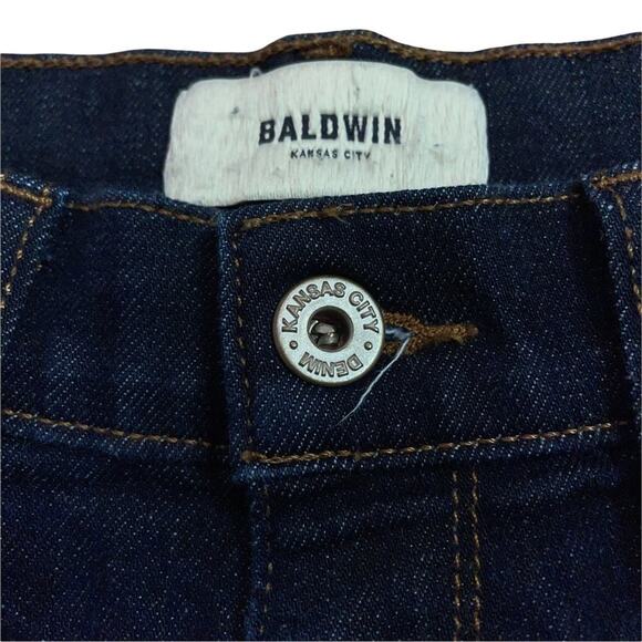 Baldwin Kansas City Ultra High Rise Skinny Jean Rinse Dark Wash - Picture 4 of 8